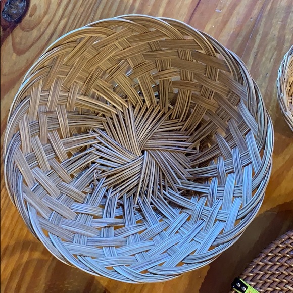 ⭐️HP Best in Home⭐️ Boho basket & brass wall set - Picture 8 of 12